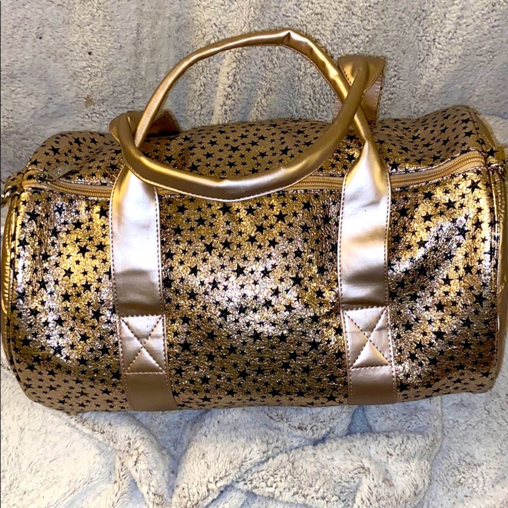 Gold star duffel bag